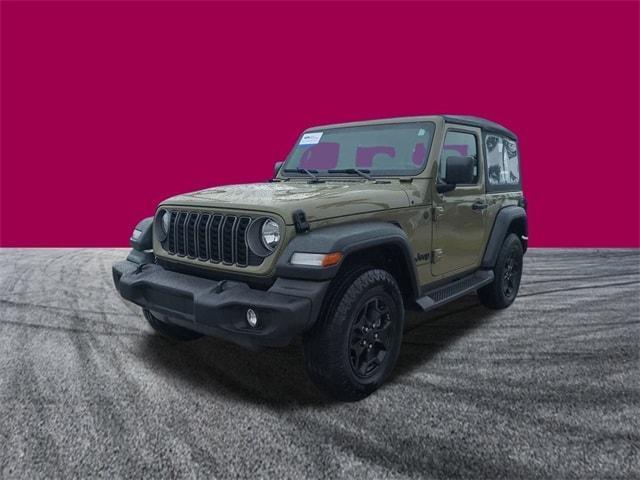 used 2025 Jeep Wrangler car, priced at $30,398