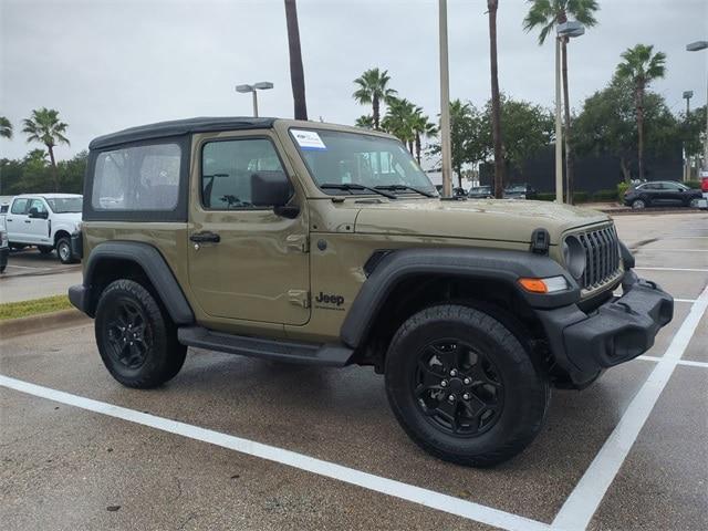 used 2025 Jeep Wrangler car, priced at $33,473