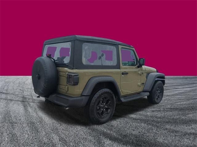 used 2025 Jeep Wrangler car, priced at $30,398