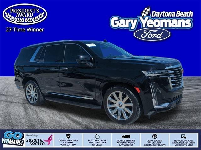 used 2023 Cadillac Escalade car, priced at $84,840