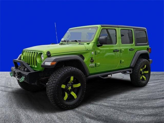 used 2019 Jeep Wrangler Unlimited car, priced at $28,999