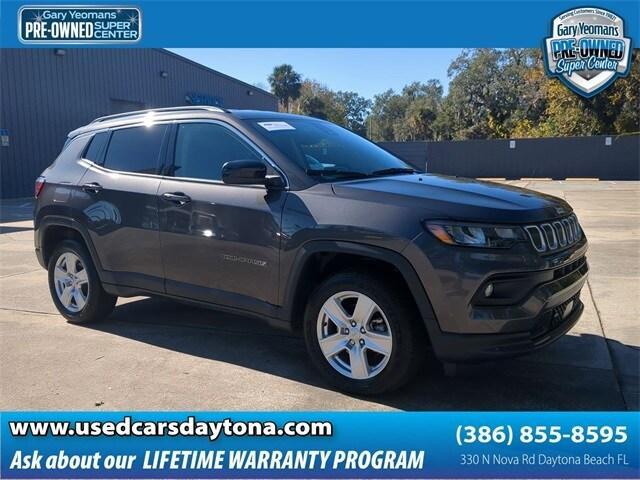 used 2022 Jeep Compass car, priced at $22,215