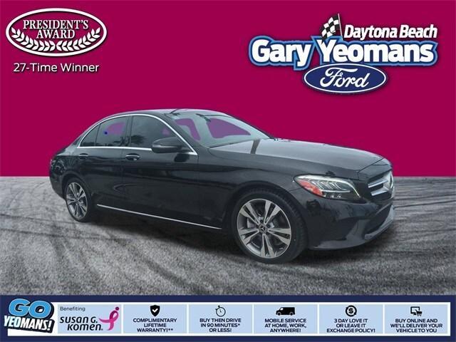 used 2020 Mercedes-Benz C-Class car, priced at $15,000