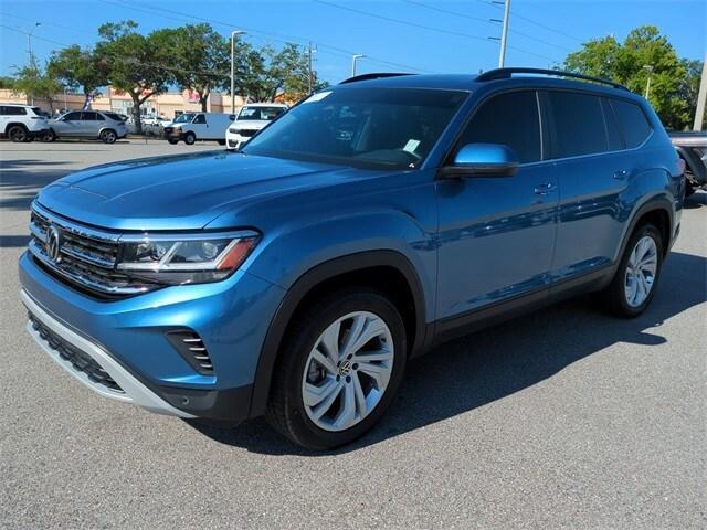 used 2021 Volkswagen Atlas car, priced at $23,163