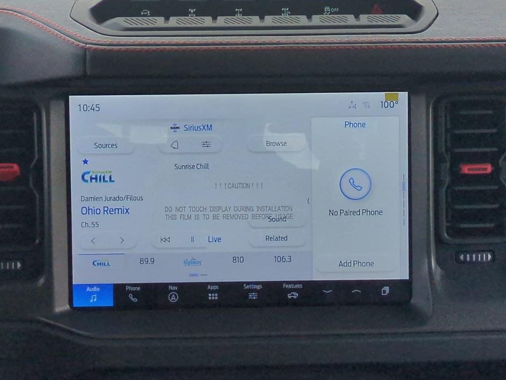 new 2025 Ford Bronco car, priced at $92,572