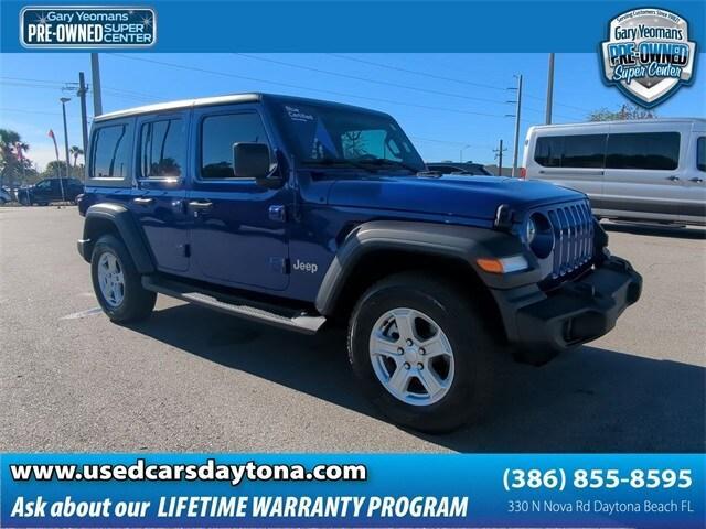 used 2018 Jeep Wrangler Unlimited car, priced at $23,992