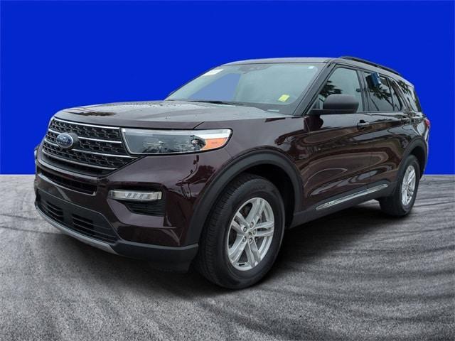 used 2022 Ford Explorer car, priced at $35,999