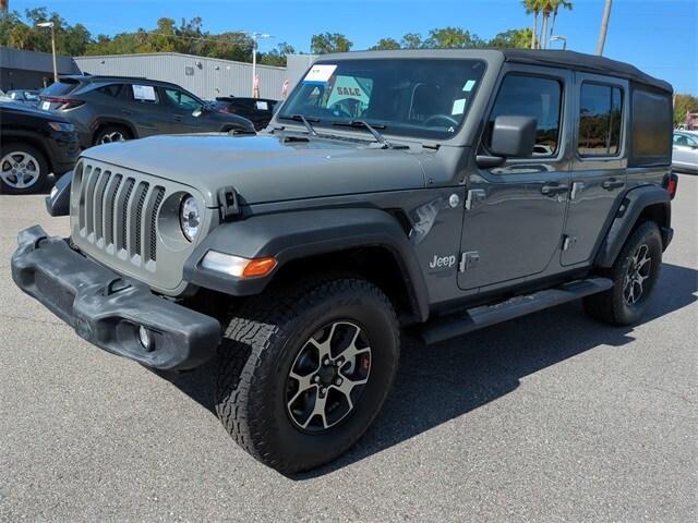 used 2018 Jeep Wrangler Unlimited car, priced at $21,507