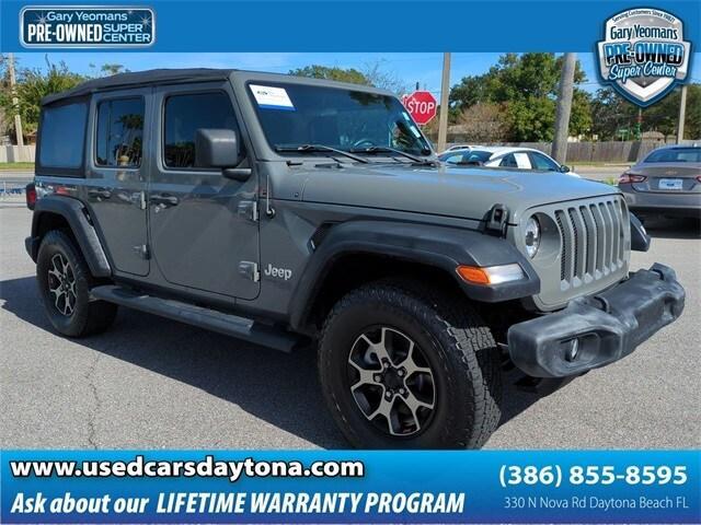 used 2018 Jeep Wrangler Unlimited car, priced at $21,507