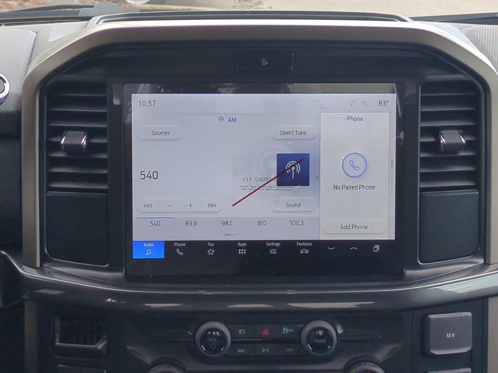 new 2025 Ford F-150 car, priced at $53,440