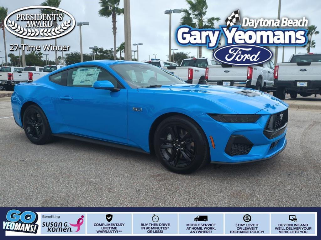 new 2025 Ford Mustang car, priced at $47,074