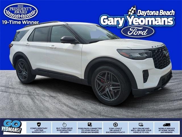 new 2025 Ford Explorer car, priced at $62,480