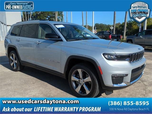 used 2021 Jeep Grand Cherokee L car, priced at $23,469