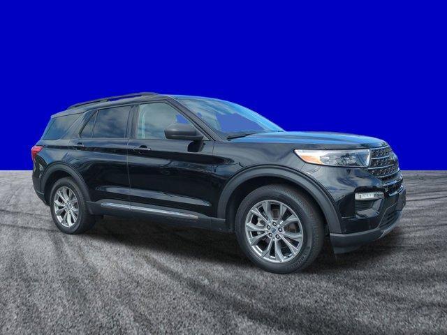 used 2022 Ford Explorer car, priced at $29,588
