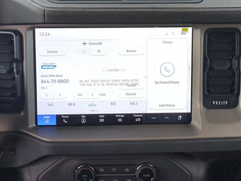 new 2025 Ford Bronco car, priced at $52,905