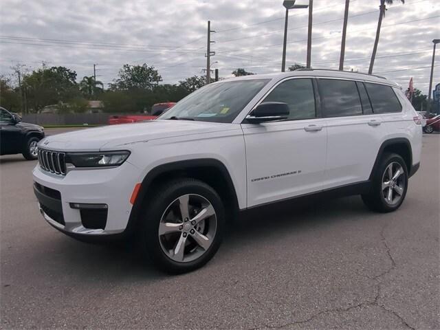 used 2021 Jeep Grand Cherokee L car, priced at $26,992