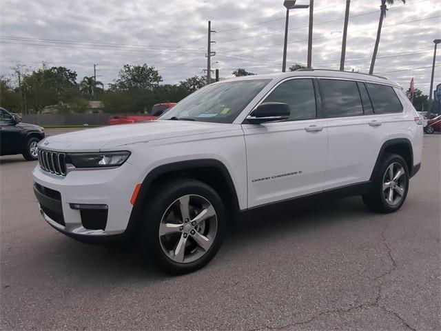 used 2021 Jeep Grand Cherokee L car, priced at $25,892