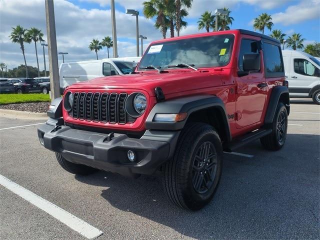 used 2025 Jeep Wrangler car, priced at $35,628