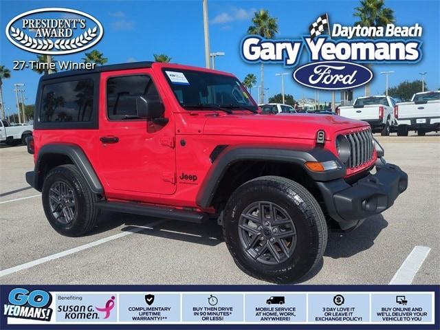used 2025 Jeep Wrangler car, priced at $35,628