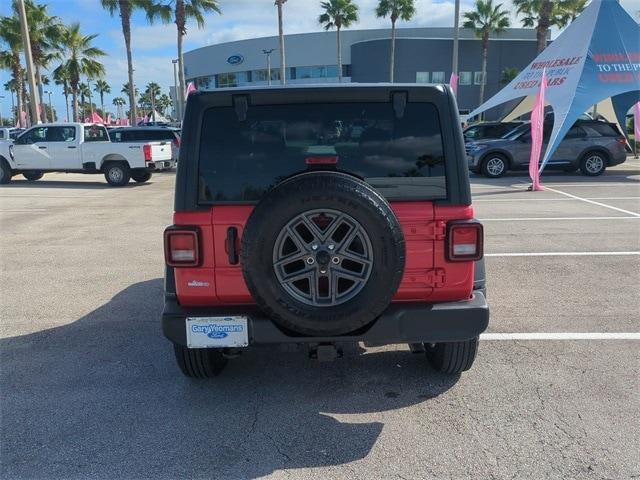 used 2025 Jeep Wrangler car, priced at $35,628