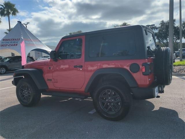 used 2025 Jeep Wrangler car, priced at $35,628