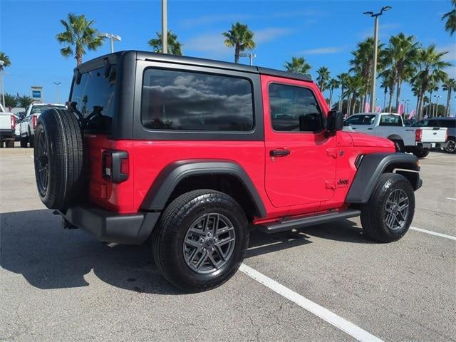 used 2025 Jeep Wrangler car, priced at $35,628