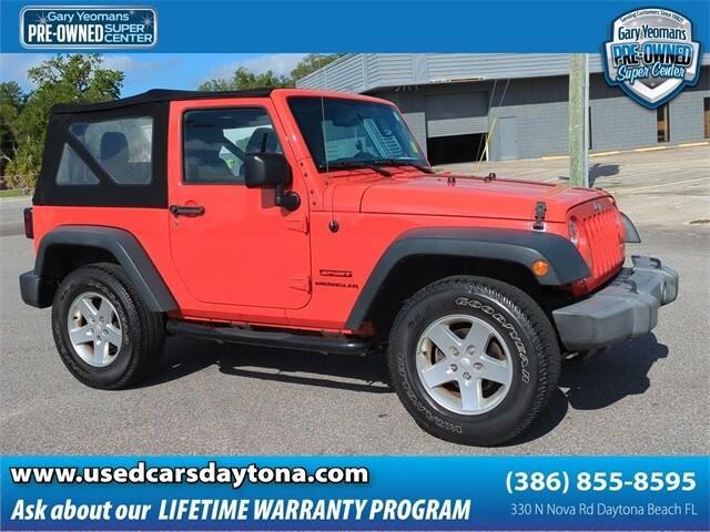 used 2015 Jeep Wrangler car, priced at $19,462