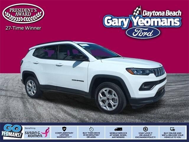 used 2025 Jeep Compass car, priced at $26,989