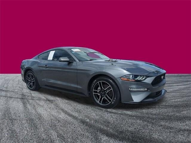 used 2021 Ford Mustang car, priced at $26,525
