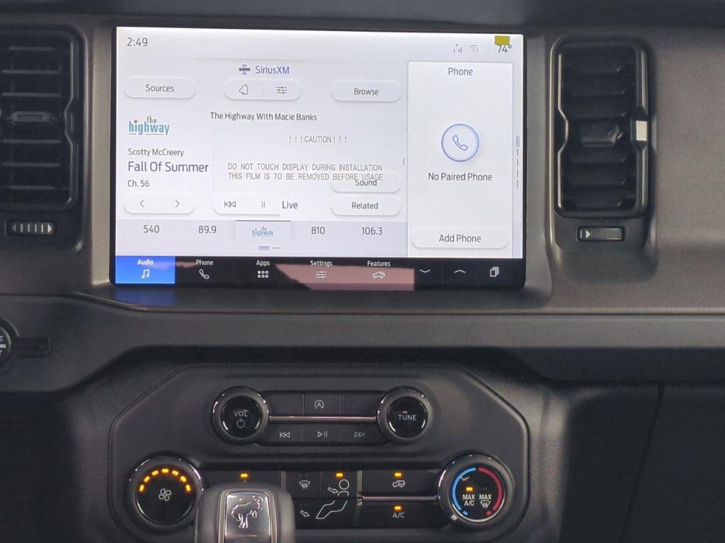 new 2025 Ford Bronco car, priced at $43,030