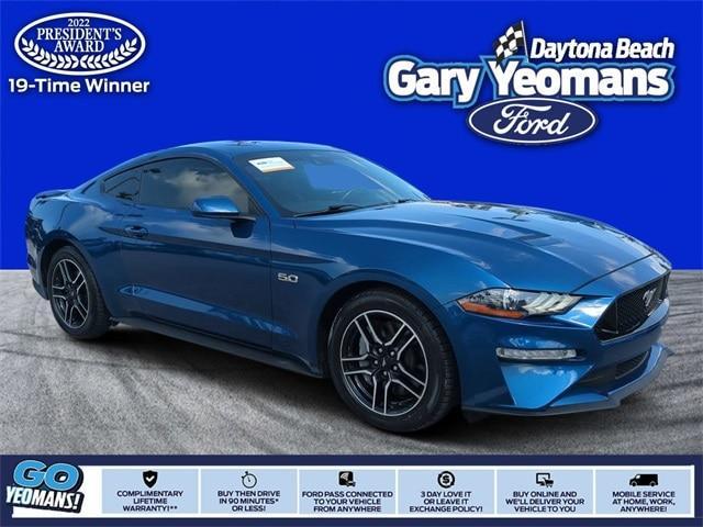 used 2022 Ford Mustang car, priced at $38,019