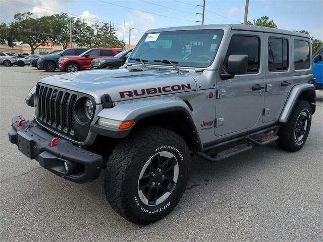 used 2021 Jeep Wrangler Unlimited car, priced at $42,929