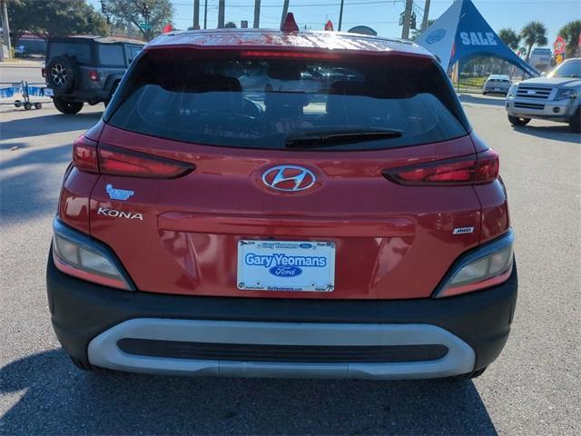 used 2022 Hyundai Kona car, priced at $17,839