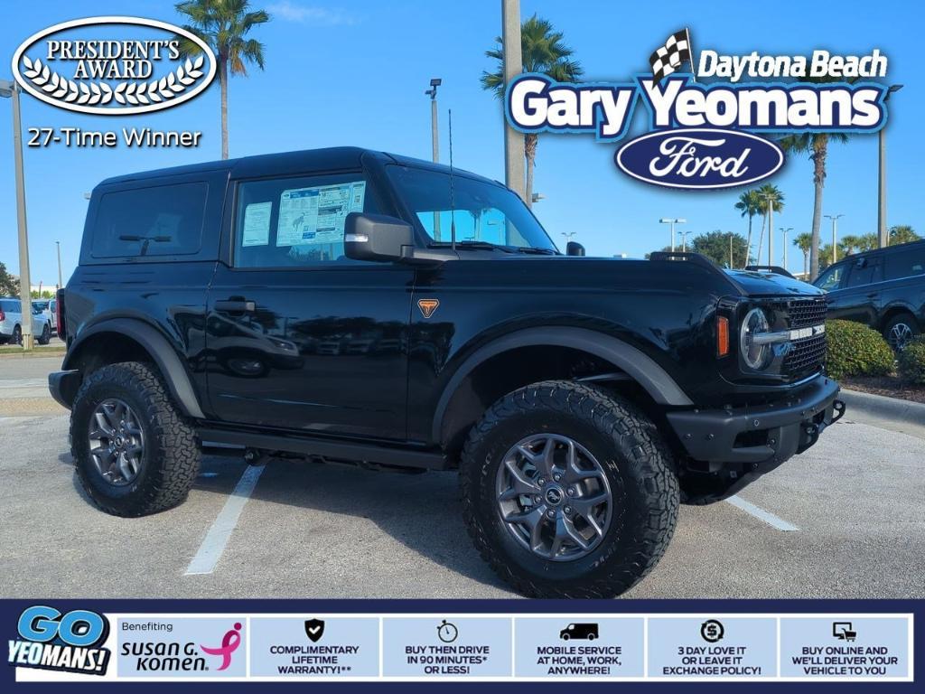 new 2025 Ford Bronco car, priced at $58,895