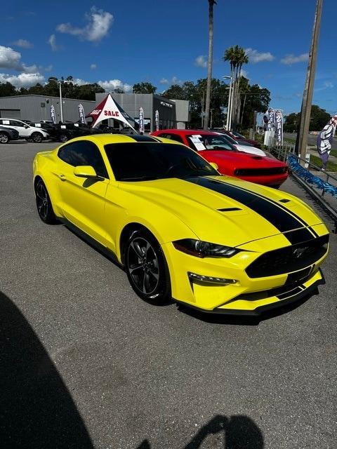 used 2021 Ford Mustang car, priced at $17,390