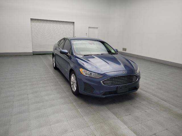 used 2019 Ford Fusion Hybrid car, priced at $15,695