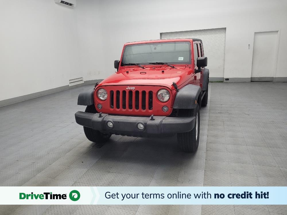 used 2015 Jeep Wrangler Unlimited car, priced at $17,495