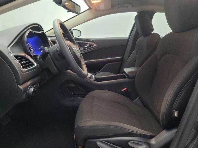 used 2016 Chrysler 200 car, priced at $15,195