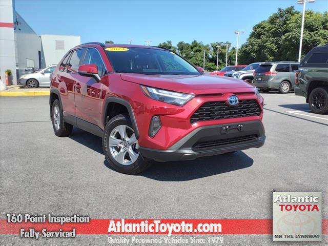 used 2024 Toyota RAV4 Hybrid car, priced at $37,500