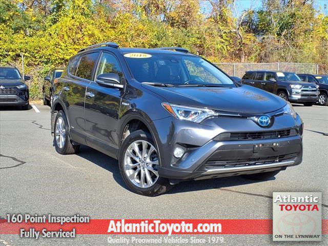 used 2018 Toyota RAV4 Hybrid car, priced at $23,900