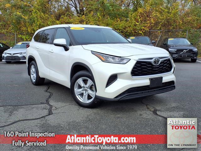 used 2020 Toyota Highlander car, priced at $30,900