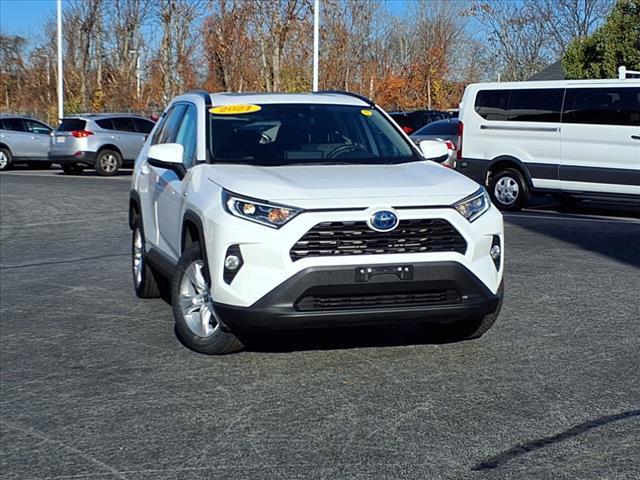 used 2021 Toyota RAV4 Hybrid car, priced at $31,900