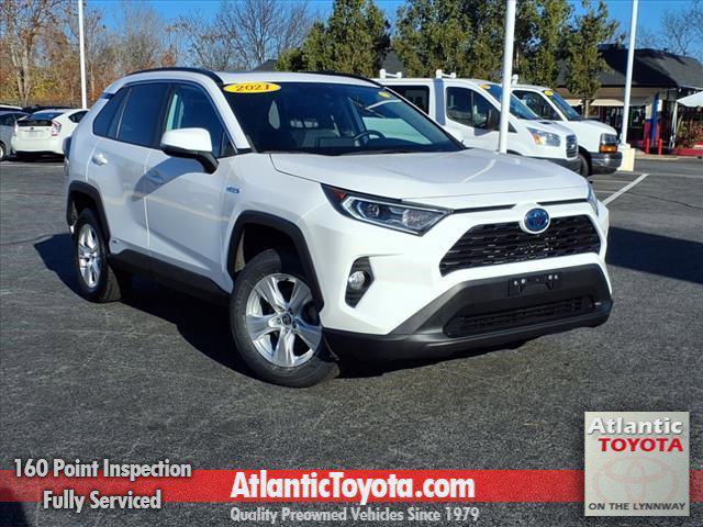 used 2021 Toyota RAV4 Hybrid car, priced at $31,900