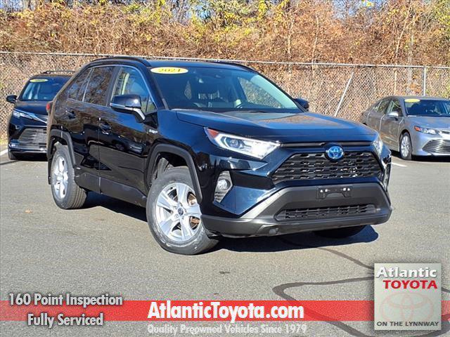 used 2021 Toyota RAV4 Hybrid car, priced at $29,900