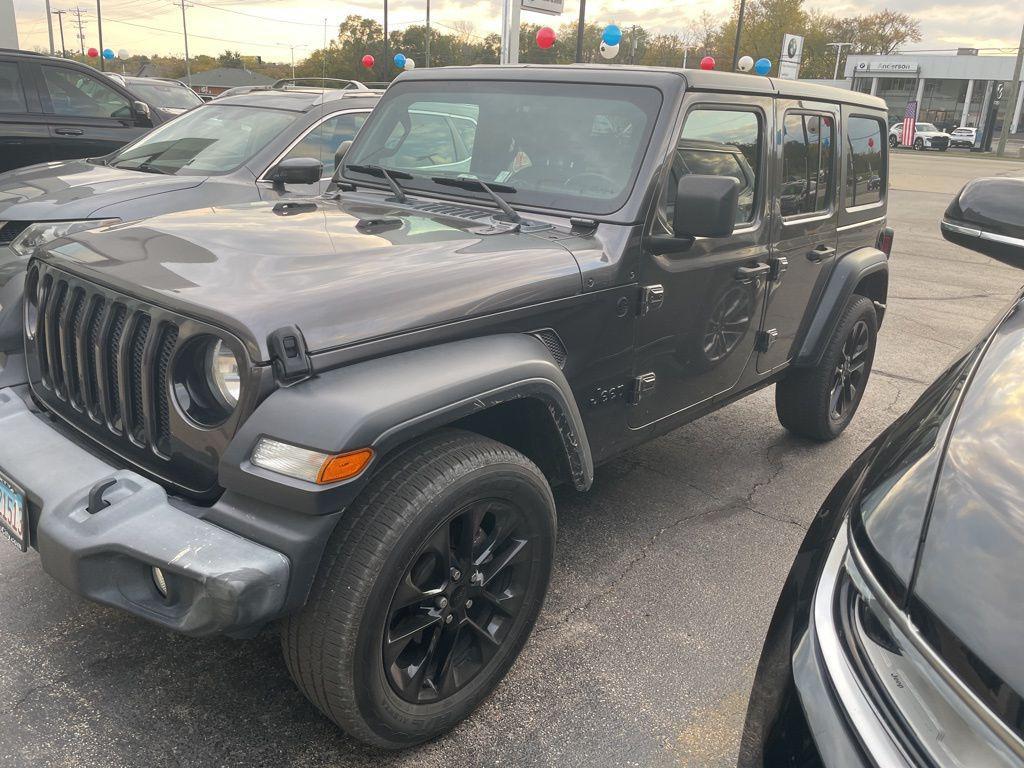 used 2020 Jeep Wrangler Unlimited car, priced at $25,895