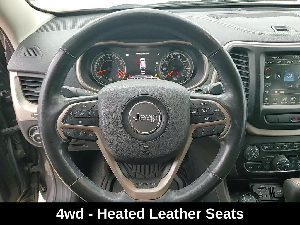 used 2015 Jeep Cherokee car, priced at $10,894