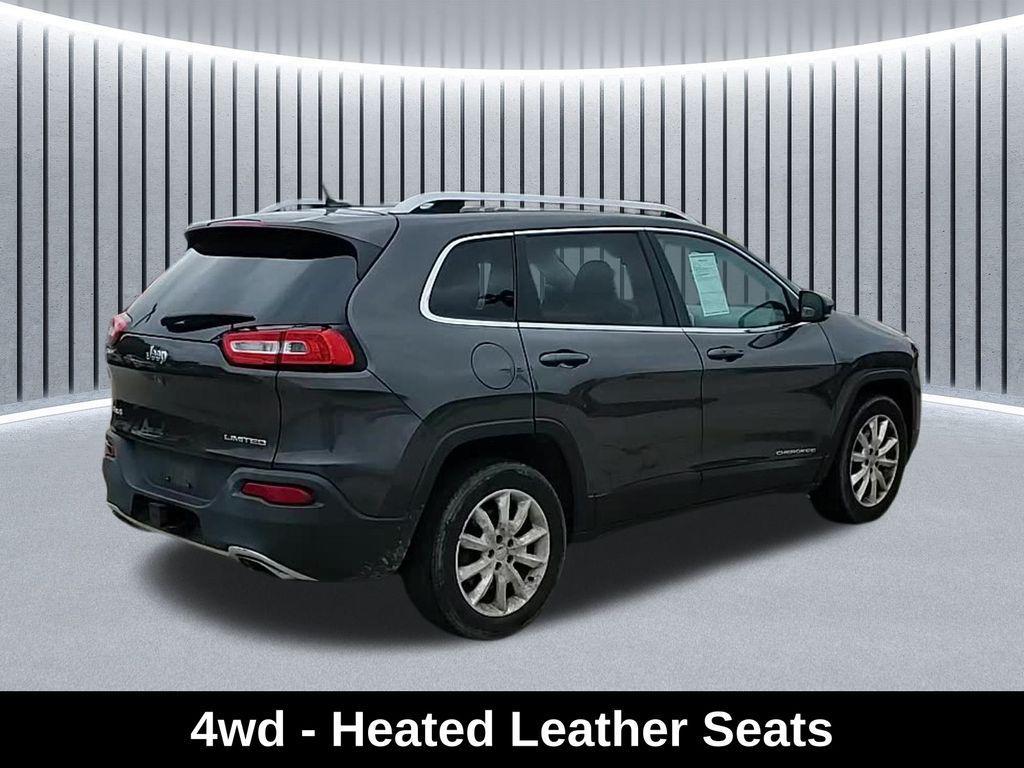 used 2015 Jeep Cherokee car, priced at $10,894