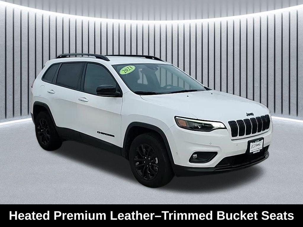 used 2023 Jeep Cherokee car, priced at $20,988