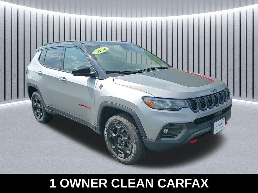 used 2024 Jeep Compass car, priced at $21,895