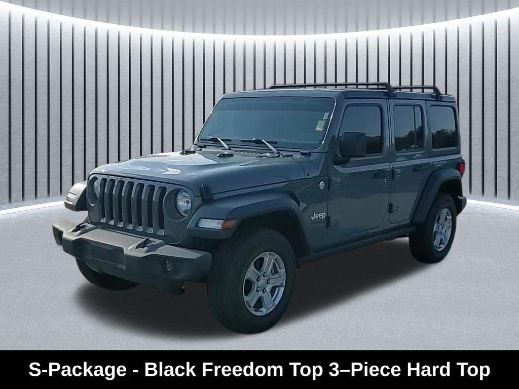 used 2019 Jeep Wrangler Unlimited car, priced at $23,416